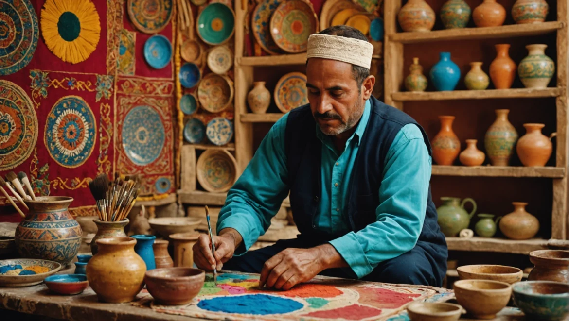 Les Secrets des Techniques Traditionnelles de Peinture Tunisienne